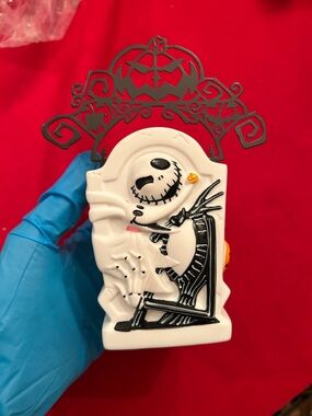 Scentsy Jack Skellington Pumpkin King Ceramic Warmer nightmare before Christmas